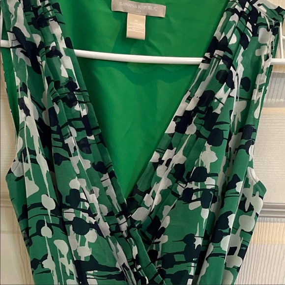 BANANA REPUBLIC green dress - Picture 5 of 12